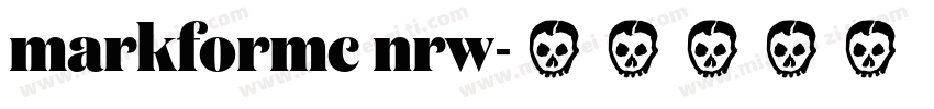 markformc nrw字体转换